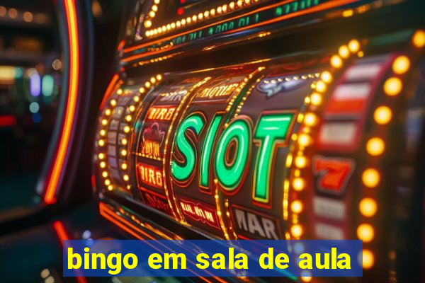 bingo em sala de aula